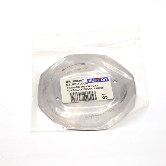 Yuvarlak Kesim Motor 8 Köşe Bıçak / RS-100(8) (Strong Marka 1.kalite) Yuvarlak Kesim Motor 8 Köşe Bıçak / RS-100(8) (Strong Marka 1.kalite)
