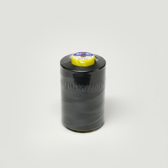 Kuffon 120 Siyah Polyester Dikiş İpliği 500 Metre