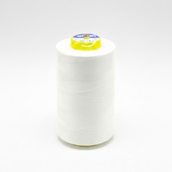 Kuffon 120 Beyaz Polyester Dikiş İpliği 5000 Metre