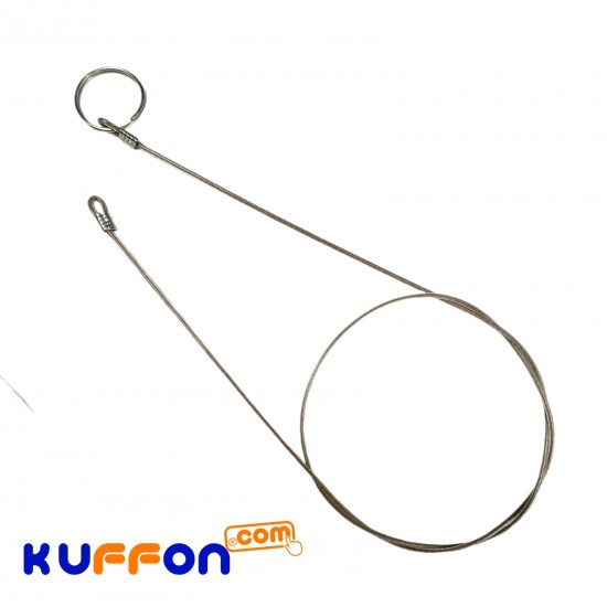 Çelik Halatlı Aksesuar Askısı 80 Cm