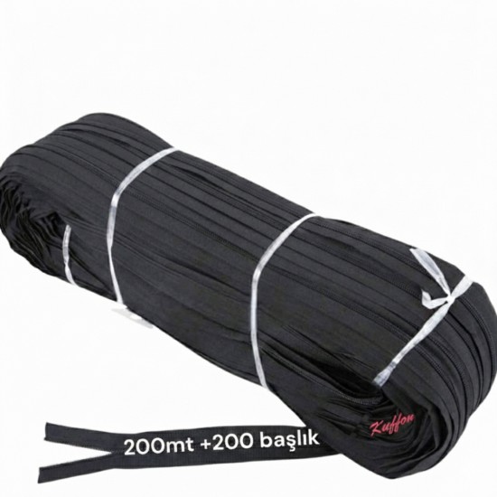 Nevresim Fermuarı 200 Metre