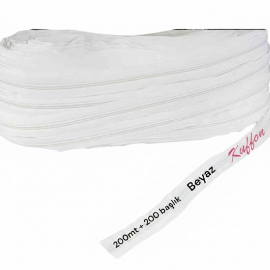 Nevresim Fermuarı 200 Metre