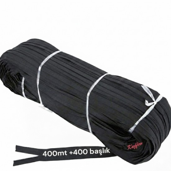 Nevresim Fermuarı 400 Metre