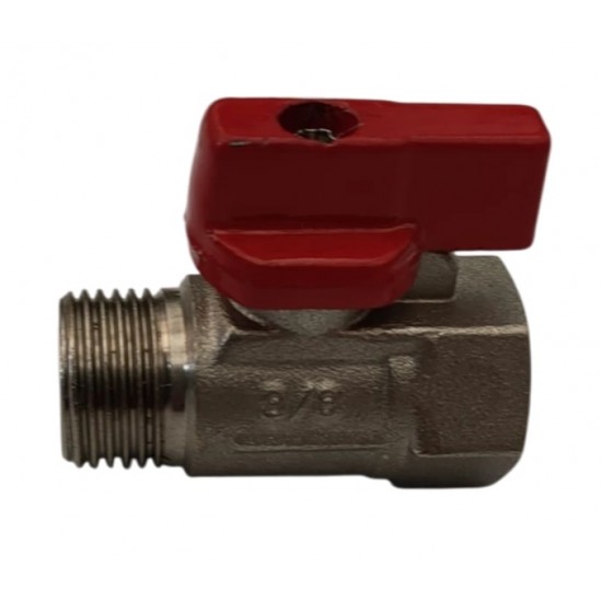 Mini Küresel Vana 3/8" 7,5 ve 10 Lt İçin Tehliye Vanası