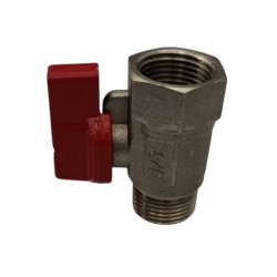 Mini Küresel Vana 3/8" 7,5 ve 10 Lt İçin Tehliye Vanası