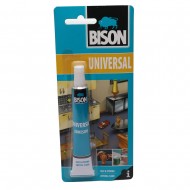 Bison Şeffaf  Kumaş Yapıştırıcı Universal 25 Ml