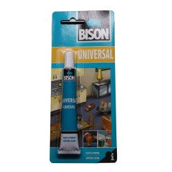 Bison Şeffaf  Kumaş Yapıştırıcı Universal 25 Ml