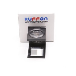Kuffon 25x25 Metal Işıklı Lup Büyüteç