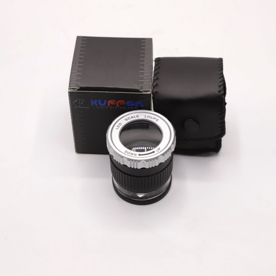 Kuffon 10x Işıklı Büyüteç 30 mm / 06