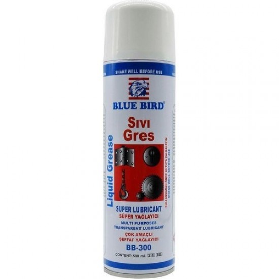 Blue Bird Sıvı Gres Sprey 500 Ml