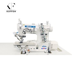 Broderi BD-664-35BB/PUT/DD Otomatik Soldan Bıçaklı Regulalı Reçme Dikiş Makinesi