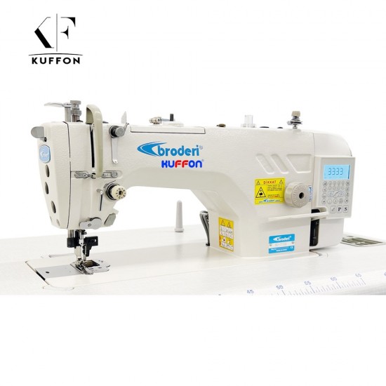 Broderi BD-7770E Otomatik Bıçaklı Düz Dikiş Makinesi