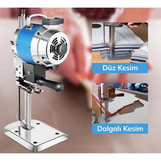 Eastman 10"  Dik Bıçaklı Kesim Motoru Mavi Kafa 10" - 25 cm