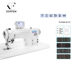 Yuki YK-2290A-SR-7/P İplik Kesicili Full Piko Zikzak Makinesi 