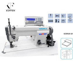 Yuki YK-GC0918-1D Ayak Tansportlu İplik Kesicili Örümcek Ayak Düz Dikiş Makinesi