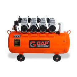 Gap 200 Litre 8 Bar Sessiz ve Yağsız  Kompresör  GPS-750X4 