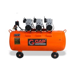 Gap 200 Litre 8 Bar Sessiz ve Yağsız  Kompresör  GPS-750X3 