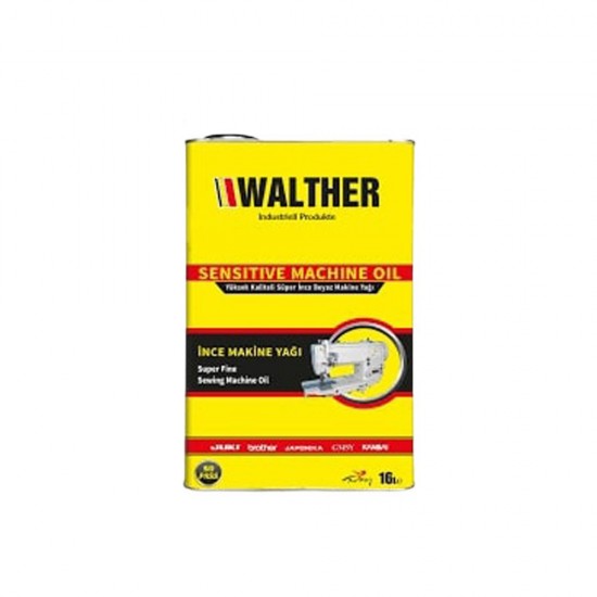 Walther Makine Yağı 16 Litre Teneke