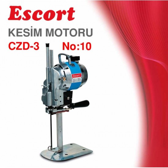 Escort 10"  Dik Bıçaklı Kesim Motoru Mavi Kafa 10" - 25 cm