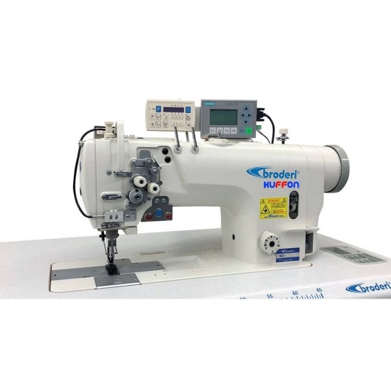 Broderi BD-8020 Tam Otomatik Programlanabilir Çift İğne Dikiş  Makinesi