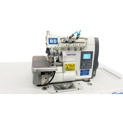 Broderi BD-800D-4-AT/B Full Otomatik Kıstırmalı Akıllı Overlok Dikiş  Makinesi