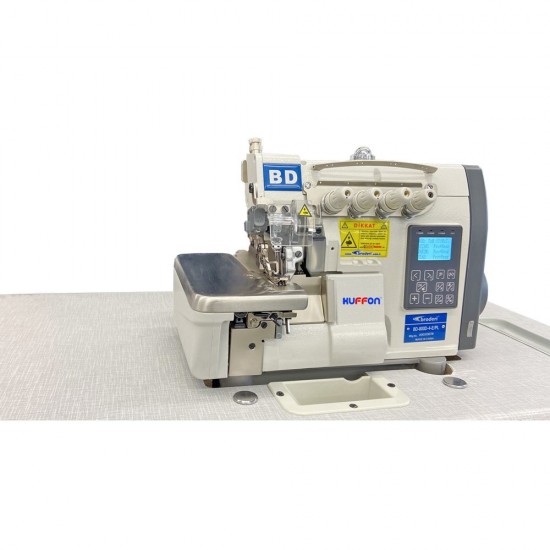 Broderi BD-800D-4-E/PL 4 İplik Elektrikli Akıllı Overlok Dikiş Makinesi