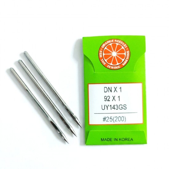 Orange Çuvalağzı Makine İğnesi DNX1 25/200 Numara