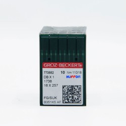 Groz Beckert Düz Makine İnce Dip Dikiş İğnesi DBx1 100 Adet  
